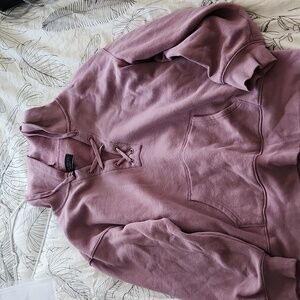 Mauve hoodie